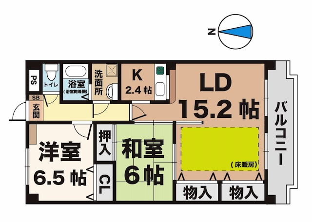 ピュア・プルーンの間取り