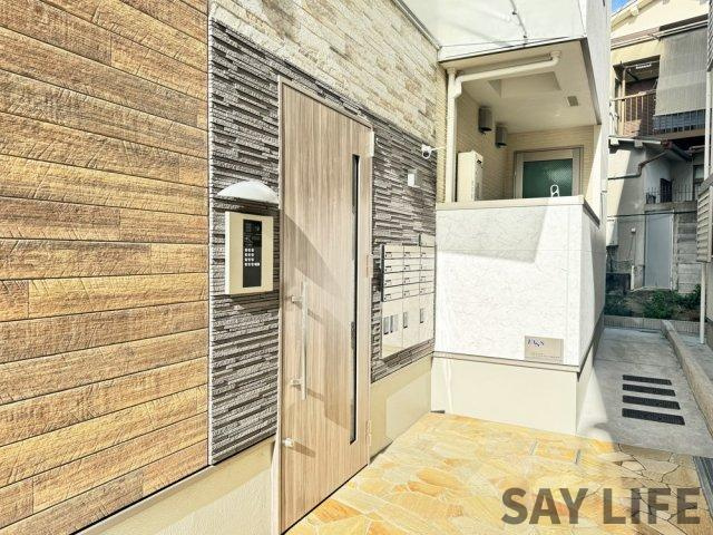 フジパレス平野郷Ⅲ番館のエントランス