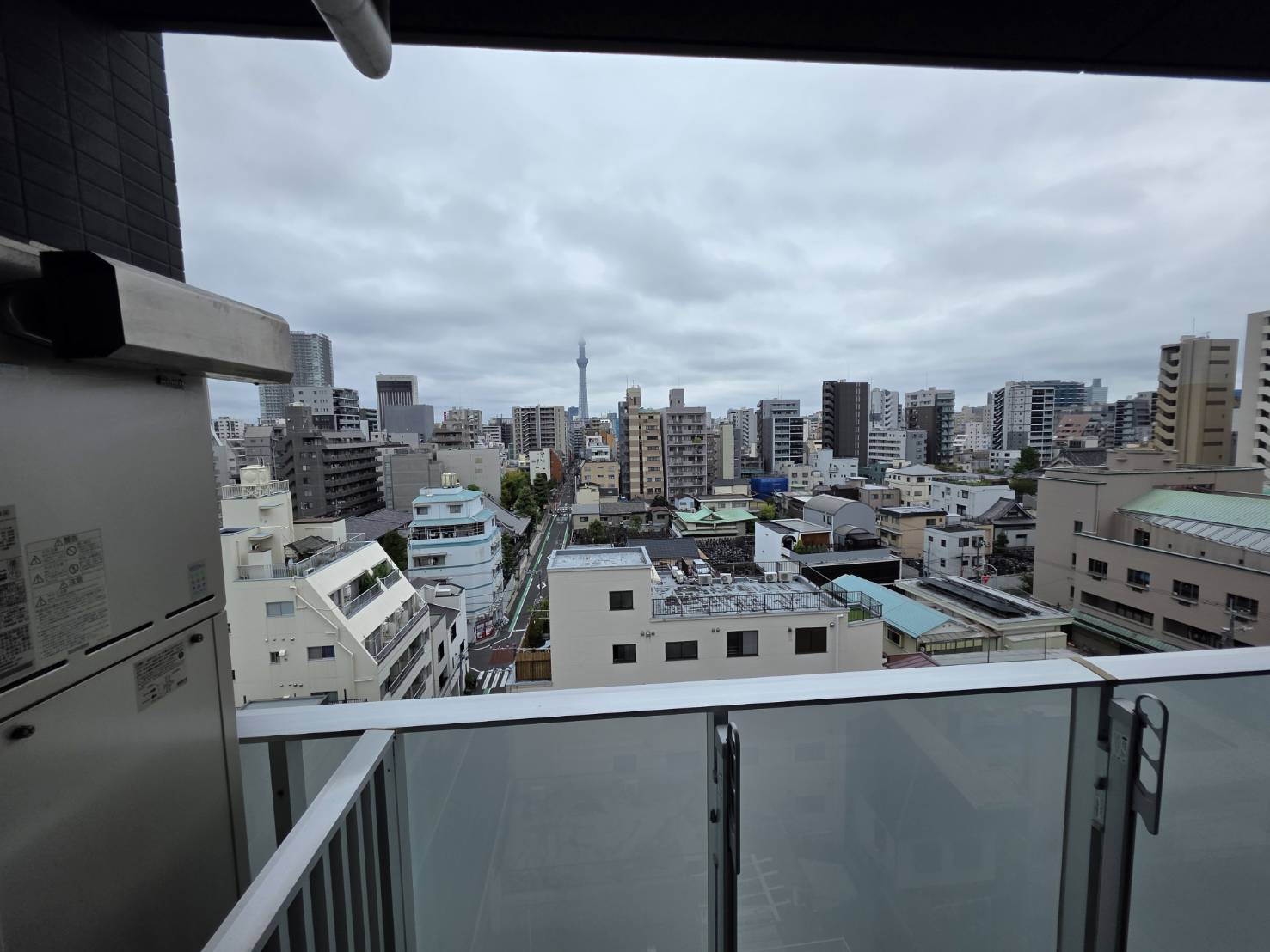 台東区東上野６丁目の賃貸マンションの展望