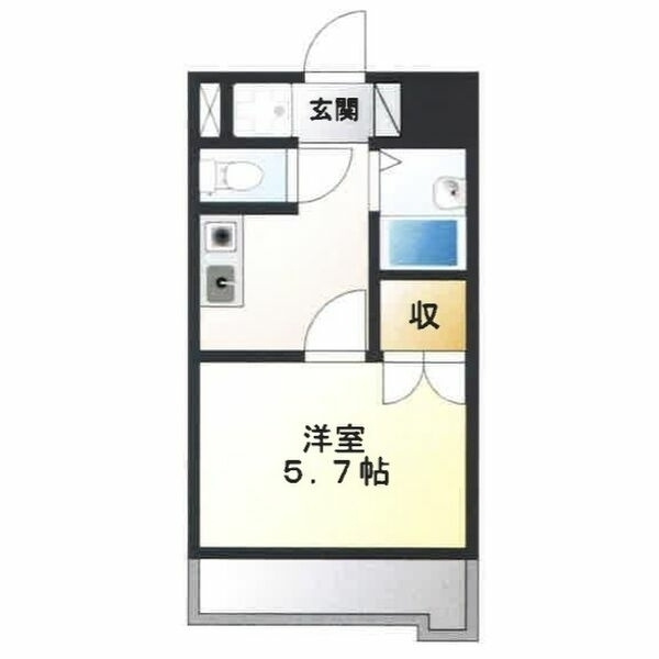 セジュール栄の間取り
