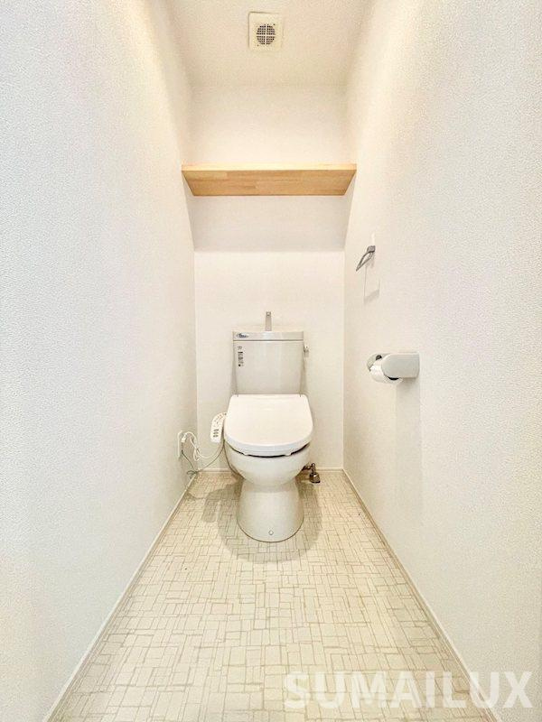 熊本市中央区水前寺５丁目の賃貸マンションのトイレ