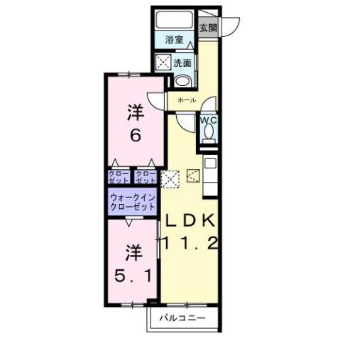 ヒカルサ明石和坂の間取り