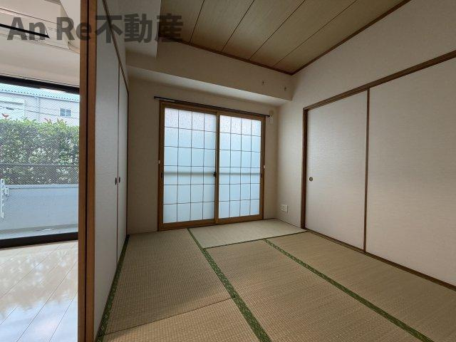 川口市南鳩ヶ谷７丁目の賃貸マンションのバルコニー