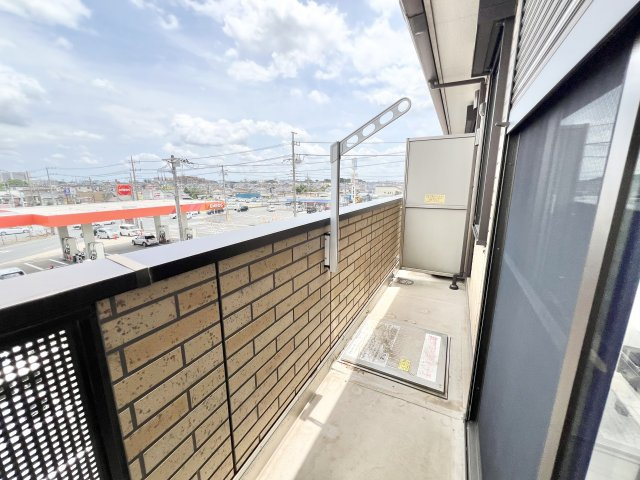ディアコート鹿放ヶ丘のバルコニー|※別部屋参考写真