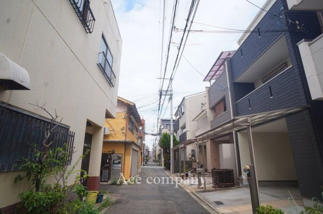 【前面道路含む現地写真】 | 生野区中川西2丁目 | 【前面道路：幅員約4ｍ】