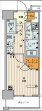 スカイコート両国参番館の間取り