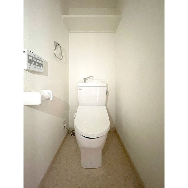 ミハス柏Ⅱのトイレ|コンパクトで使いやすいトイレです