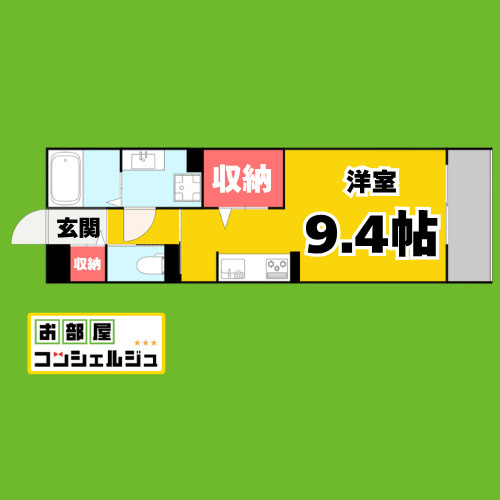 グランドール　千種の間取り