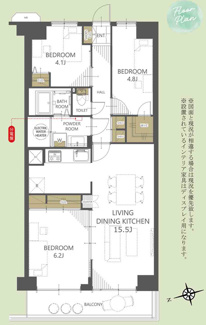 【間取り】 | 第壱春日部サンハイツ