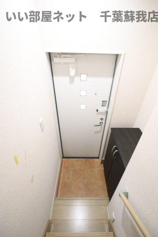 フェリーチェ誉田の玄関|毎日通る玄関はこちらです