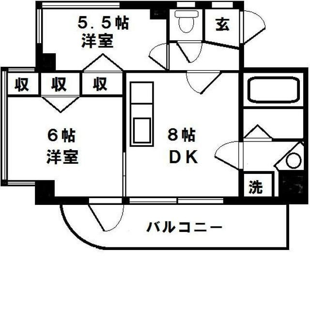 エスポワール中山の間取り| 