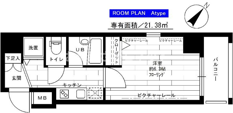 ステージファースト巣鴨【おとり物件なし】#学生・社会人にオススメ！初期費用分割払いOK！の間取り