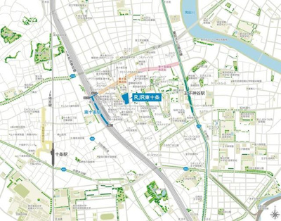 【地図】 | ＲＪＲプレシア東十条ガーデン