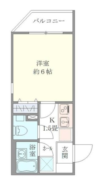 ライブカーサ板橋大山の間取り