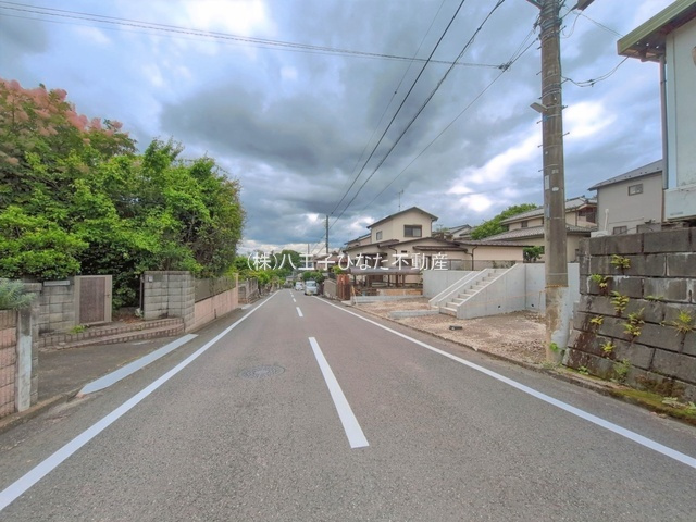 『八王子市土地』八王子市元八王子町3-2153-101【仲介手数料無料】の前面道路含む現地写真|～仲介手数料無料☆八王子ひなた不動産～八王子市元八王子町　売地