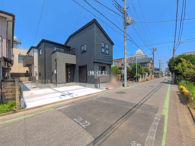 【新築分譲住宅】川越市新宿町8期の前面道路含む現地写真