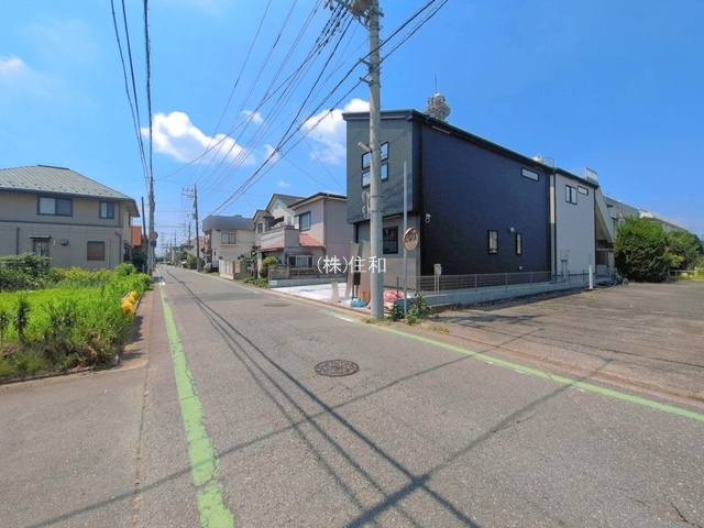 【新築分譲住宅】川越市新宿町8期の前面道路含む現地写真