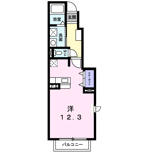 ポニートＭＲＲの間取り