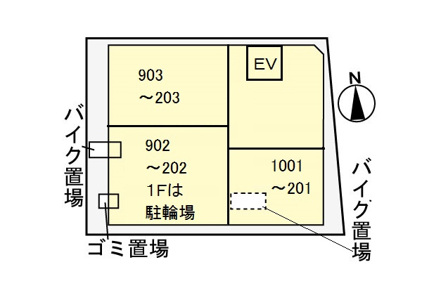 コルバスの区画図