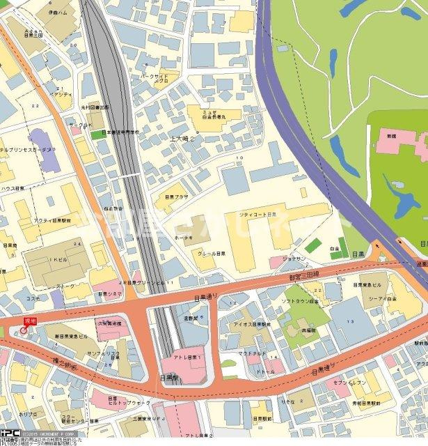ヴェローナ目黒【おとり物件なし】#学生・社会人にオススメ！初期費用分割払いOK！の地図