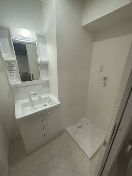 THE RESIDENCE IMAIKE EASTの独立洗面台