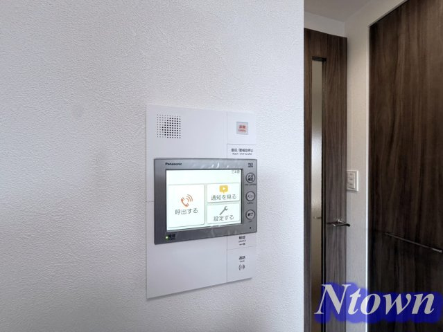 【セキュリティ】 | プレリス丸の内オーレル | モニター付きです。