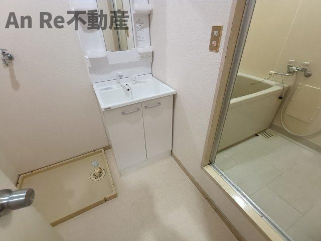 リバーサイド東川口NO1の洗面所