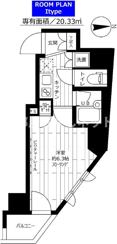 ステージファースト西新宿【おとり物件なし】#学生・社会人にオススメ！初期費用分割払いOK！の間取り