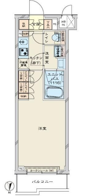 ルーブル川崎鷺沼の間取り