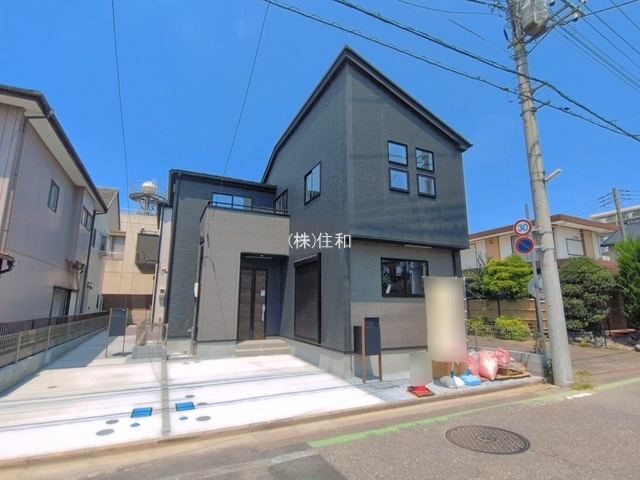【新築分譲住宅】川越市新宿町8期の前面道路含む現地写真