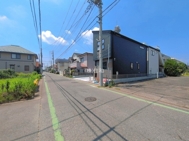 【新築分譲住宅】川越市新宿町8期の前面道路含む現地写真