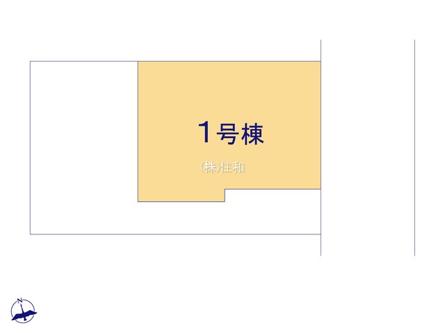 【新築分譲住宅】川越市新宿町8期の区画図
