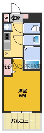【間取り】 | プレリス丸の内オーレル | 間取りです。