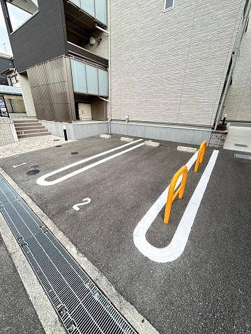 クレイノ大物の駐車場|駐車場完備です