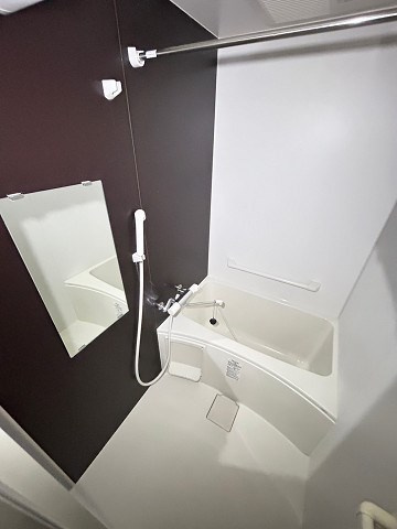 クレイノ大物の浴室|コンパクトで使いやすいお風呂です