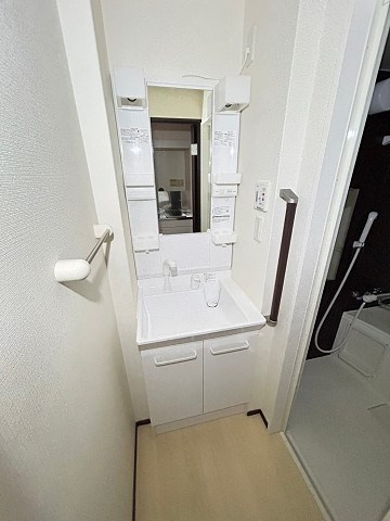 クレイノ大物の洗面所|忙しい朝には欠かせない洗面所です