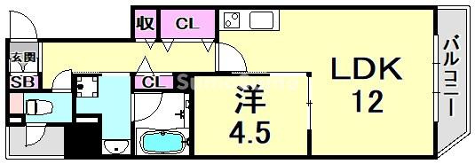 マグノリア・トアロードの間取り