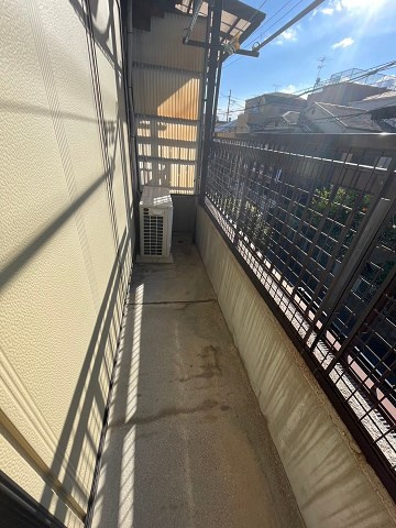 能登町戸建のバルコニー