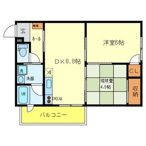 YAO.RE甲子園の間取り