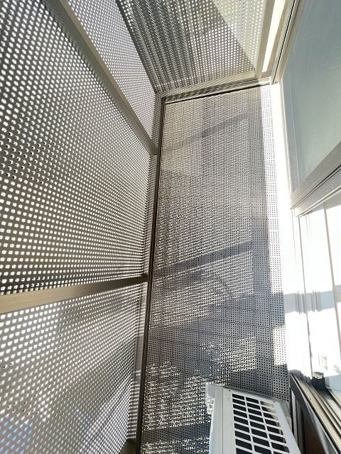 プラージュコート浜のバルコニー