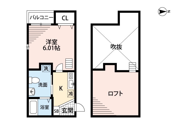 チェルカーレ大橋の間取り