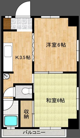 メゾン神戸県庁前の間取り
