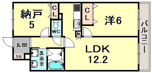 アーバネックス元町通の間取り