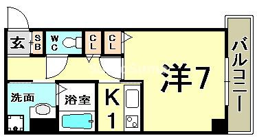 コンフォート・トーユーの間取り