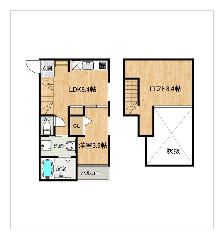 DreamStage南福岡Drömの間取り