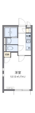 クレイノブルーコーポⅡの間取り|代表的な間取のため実際の間取とは異なる場合があります