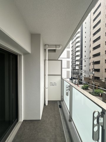 アーバネックス東梅田のバルコニー