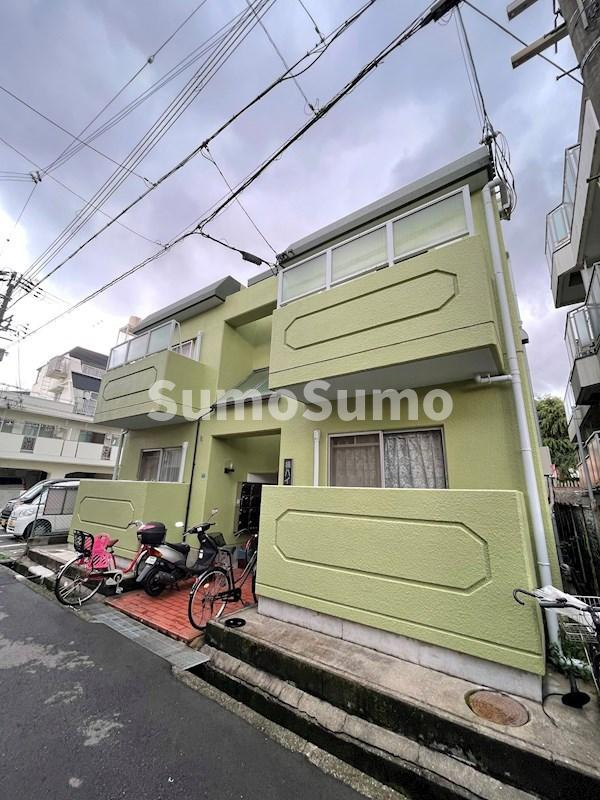 楠ハイツの外観|外観は落ち着いています