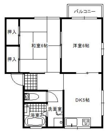 ハイツマツダの間取り
