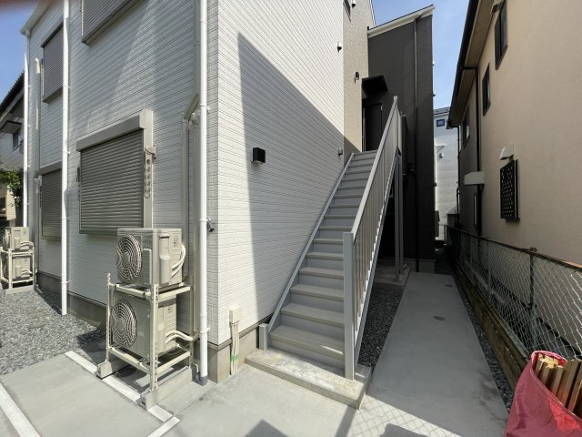 ラシュレ宿河原のエントランス